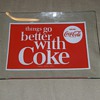 Coca Cola  Rectangular  Glass Plate