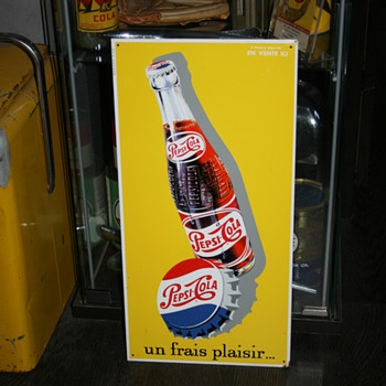 pepsi cola sign