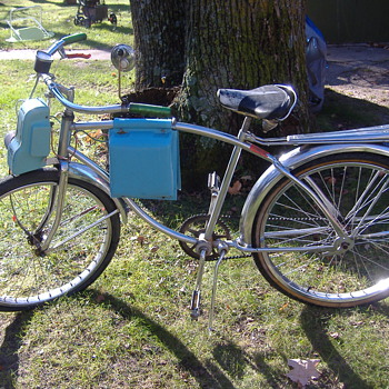 1956 Schwinn Bicycle & Electric Motor