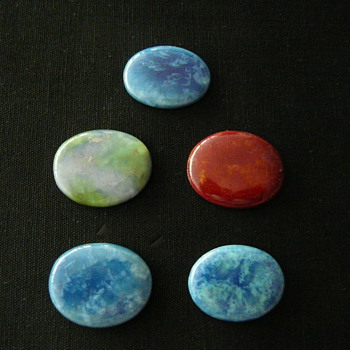 MINTON HOLLINS "ASTRA" CABOCHONS #3 - Art Pottery