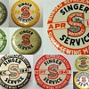 Singer  Badges &  Pinbacks