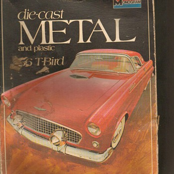 Model Kit for 1956 T-Bird (Metal)