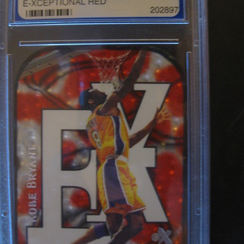 KOBE BRYANT SKYBOX 1999-00 E-XCEPTIONAL RED