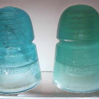 Milky Blue Jaded & Green Jaded CD145 H.G.CO Beehives