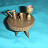 Trench art doll house table