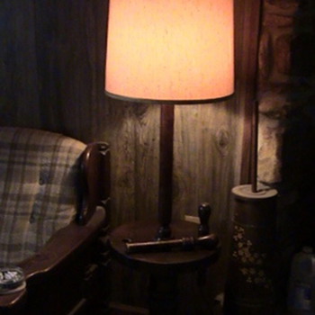 Floor lamp, end table with nostepines? - Lamps