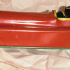 Toy wood wheels two crank works red slick sport toy car