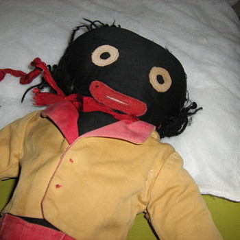 Old repaired Golly - Dolls