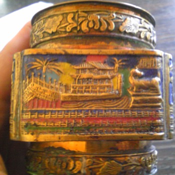 asian tea caddy