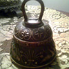 Bronze Bell Latin Script with Animals