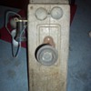 antique crank phone from 1920 something