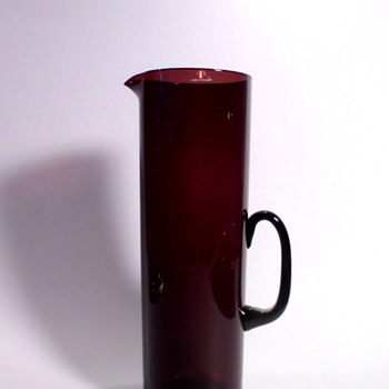 Jug, probably by Timo Sarpaneva or Kaj Franck (Iittala) - Art Glass