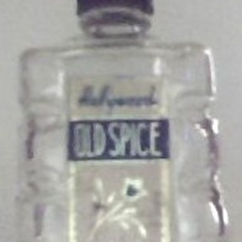 Vintage Miniature Cologne Bottle - Bottles