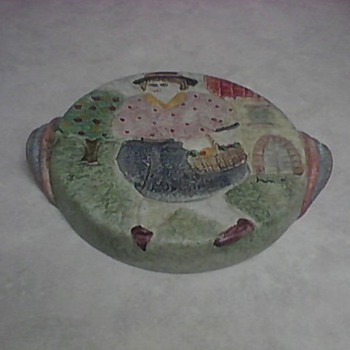 ITALIAN CERAMIC WALL PLAQUE - Art Pottery