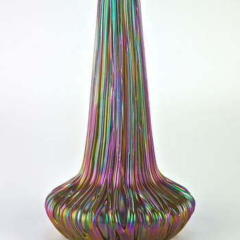  Loetz Texas circa 1900, over 9" tall - Art Glass