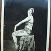 1920's Show Girl signed photo.