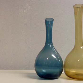 Scandinavian Glass Vases - Art Glass