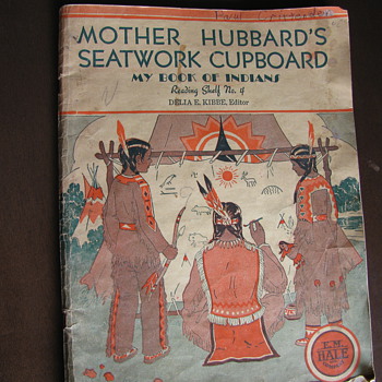 Mother Hubbards Seatwork Cupboard 1935 - Books