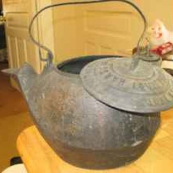 Hare Leaf & Co. Civil War Era Cast Iron Kettle dated June 23rd, 1863 #5