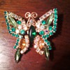 Unsigned Butterfly Pin