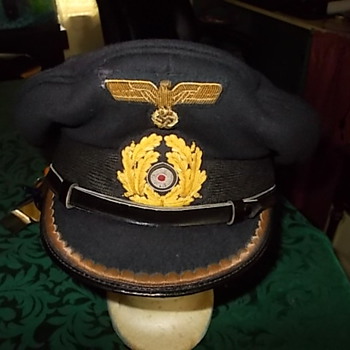 WWII German Navy Officers visor