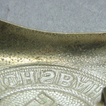 DEUTSCHE REICHSBAHN/BAHNSCHUTZ EM/NCO'S BELT BUCKLE - Military and Wartime
