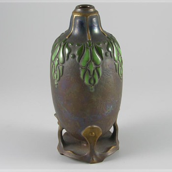 Vase by Ernst Wahliss - Art Pottery