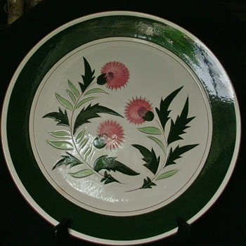 Stangl Pottery 12" Platter ( Thistle Pattern )
