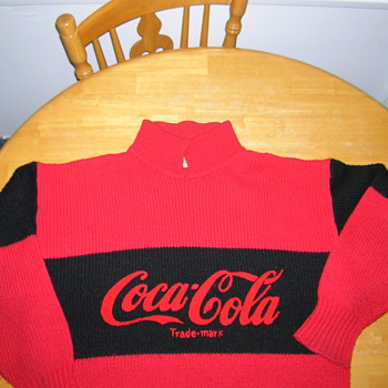 Knitted Coca Cola Sweater - Mens - Coca-Cola