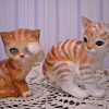 GOEBEL CAT & RUSSIAN CAT FIGURINES