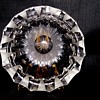 WHEEL CUT CRYSTAL ASHTRY...ERA????
