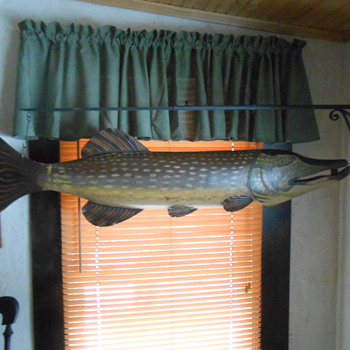 Northern Pike - Folk Art