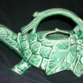 McCoy Pottery turtle watering  sprinkler