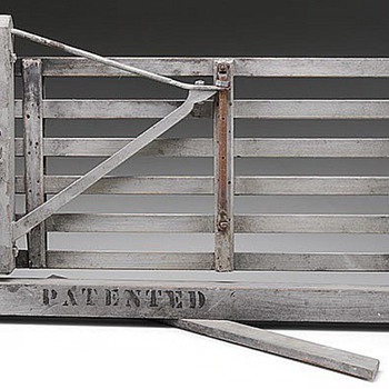 SALESMAN'S SAMPLE FARM GATE - Advertising