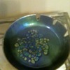 Mid Century Enamel Ashtray