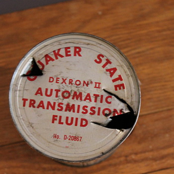 Quaker State Oil Can - Petroliana