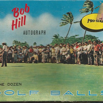The Bob Hill Autograph by Pro-Star of Japan circa 1960