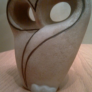 Mid Century Modern Owl Figure