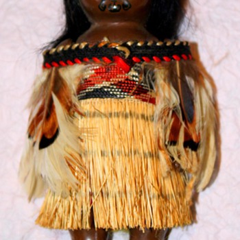 Maroi Doll with Tribal Facial Tattoo - Dolls