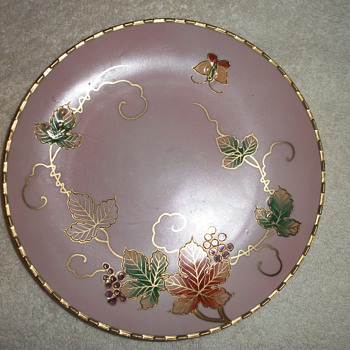 gold plate - China and Dinnerware