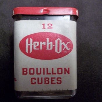Herb Ox Bouillion Cube Container