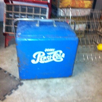 Pepsi Cooler 1950's - Advertising