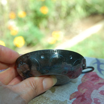 Two Silver Wine Tastevin - Silver