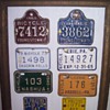 Bicycle plates.