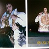 Elvis in concert a few months before his death 