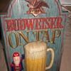 Clint's Vintage Bud Man Budweiser Sign