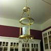 Recently refurbished gas hanging fixture