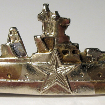 WWII Russian Frigate Pin