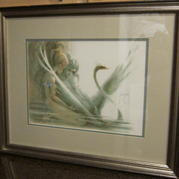 VERY RARE! Saint-Genies  -  Lac des Cygnes (SWAN LAKE)  -  ARTIST PROOF