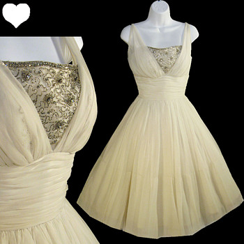 Vintage 1950s Wedding and Party Dresses